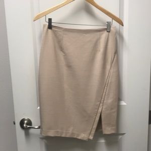 White House Black Market - beige skirt - size 2